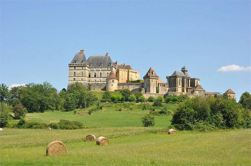 Chateau Biron nabij Monpazier Dordogne