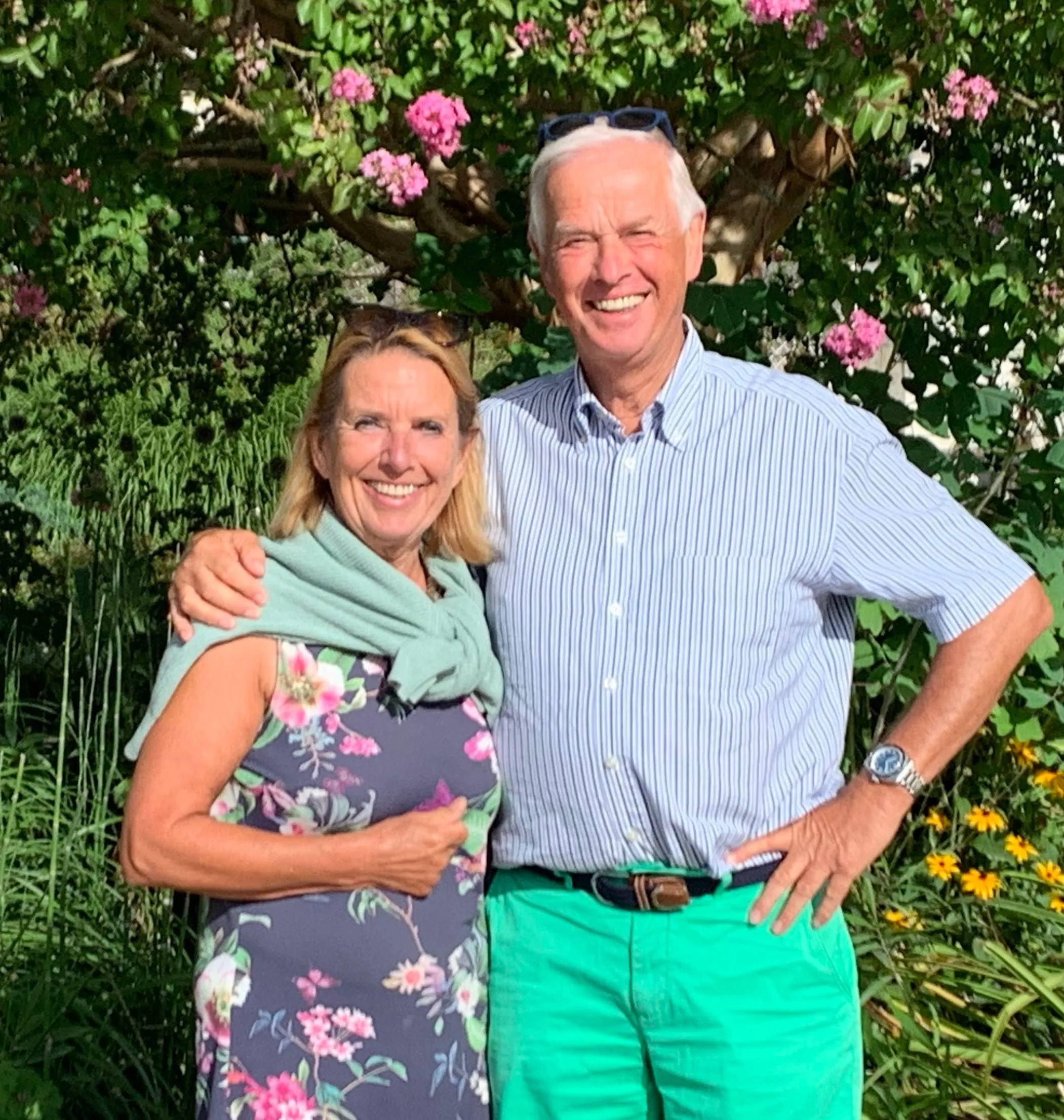 Henriëtte en Cees Bekkers - eigenaren Porte Bonheur - luxe vakantiehuis dordogne